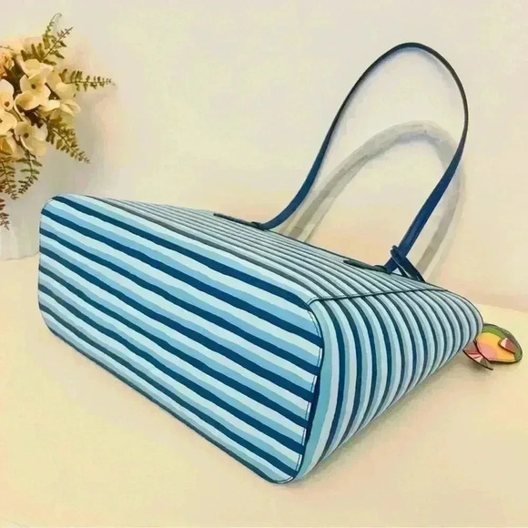 KATE SPADE purse Jana tote shoulder bag wave stripe - Picture 6 of 9